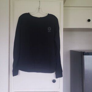 Roxy Black Sweatshirt (Very Soft) Size Med